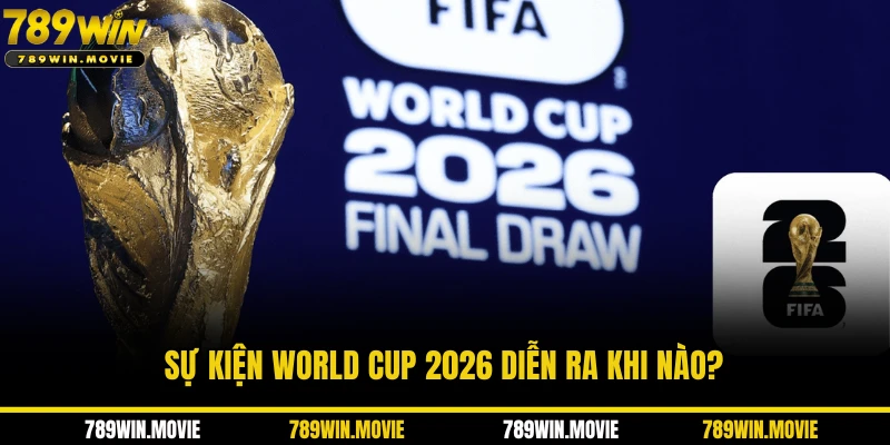 Sự kiện World Cup 2026 diễn ra khi nào?